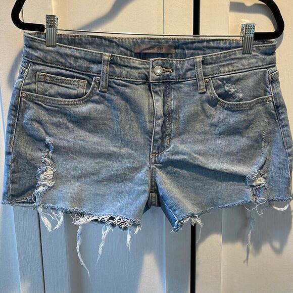 Joe’s Jeans Distressed Cutoff Jean Shorts Size 30 - Picture 2 of 5